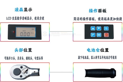 電子數顯扭力扳手