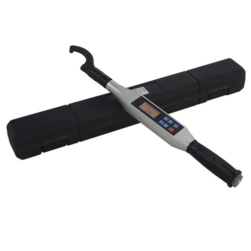 數顯扭力扳手(勾型頭)用于拆裝機械設備上的圓螺母